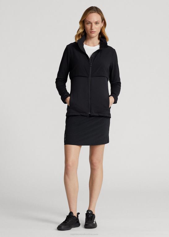 sort Kvinder Ralph Lauren hybrid jakke med hætte Z426B3742