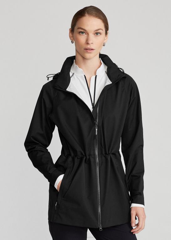 sort Kvinder Ralph Lauren vandafvisende jakke Z426B3758