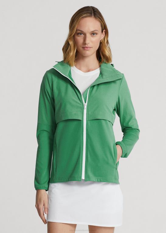 tømmerflåde grøn Kvinder Ralph Lauren hybrid jakke med hætte Z426B3741