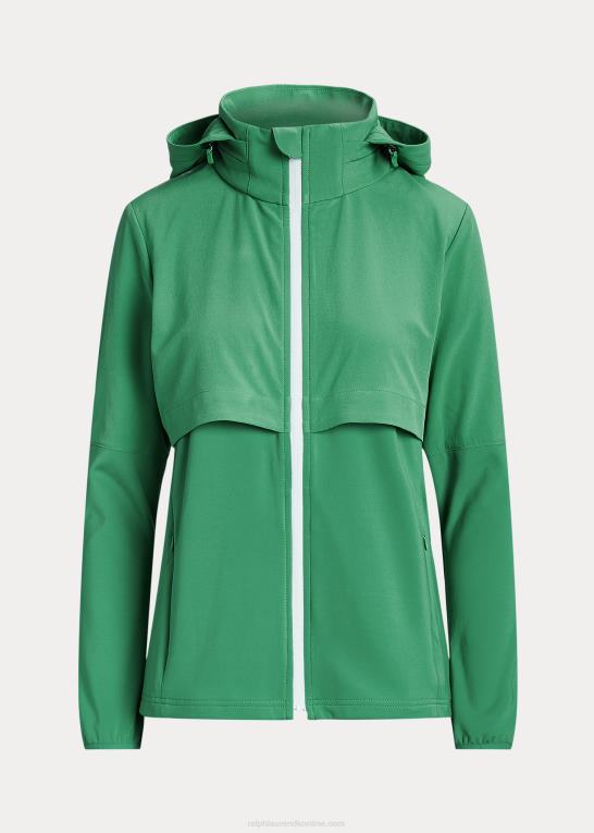 tømmerflåde grøn Kvinder Ralph Lauren hybrid jakke med hætte Z426B3741