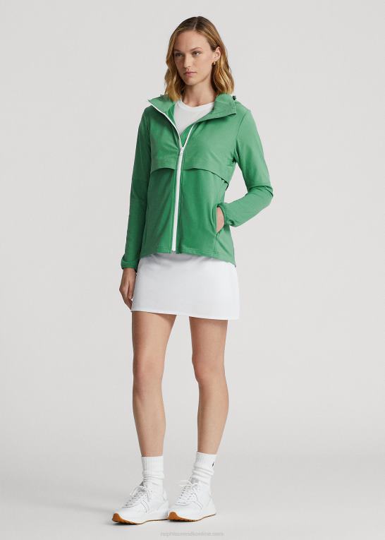 tømmerflåde grøn Kvinder Ralph Lauren hybrid jakke med hætte Z426B3741