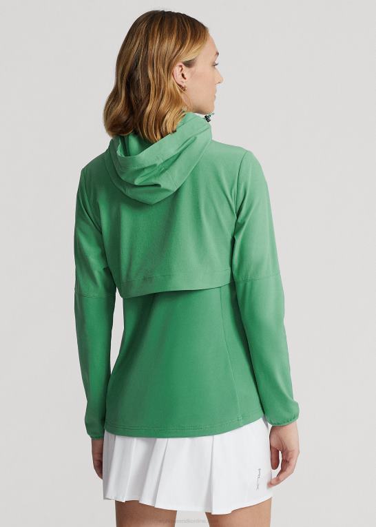 tømmerflåde grøn Kvinder Ralph Lauren hybrid jakke med hætte Z426B3741
