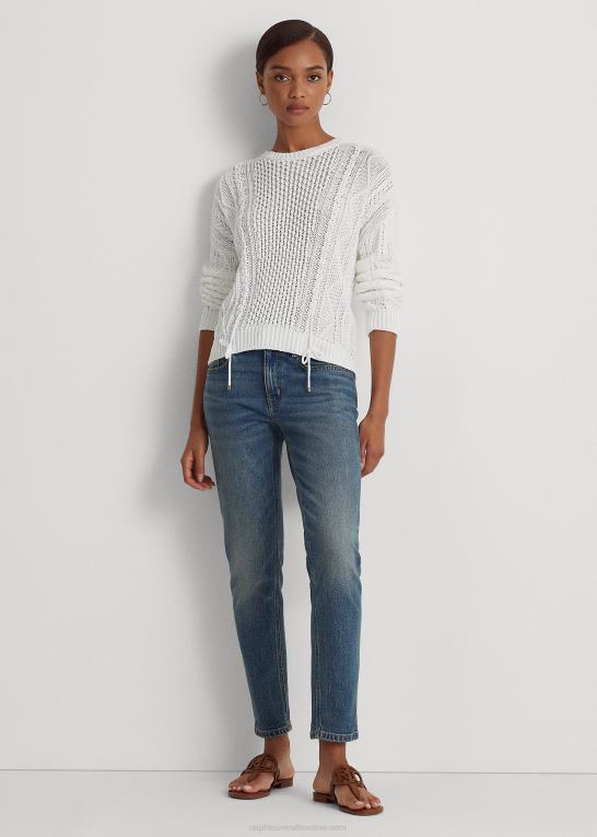 Kvinder Ralph Lauren afslappet tilspidset ankeljean Z426B9447