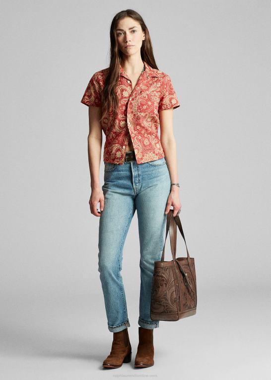 Kvinder Ralph Lauren vintage jeans med lige pasform Z426B3606