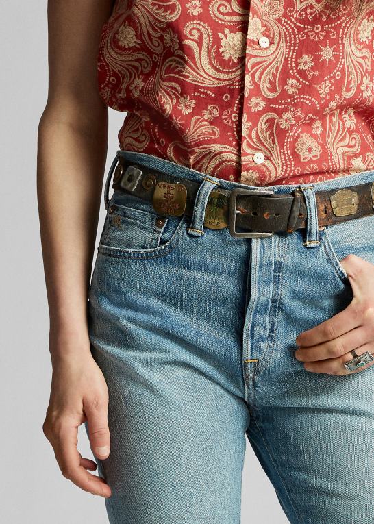 Kvinder Ralph Lauren vintage jeans med lige pasform Z426B3606