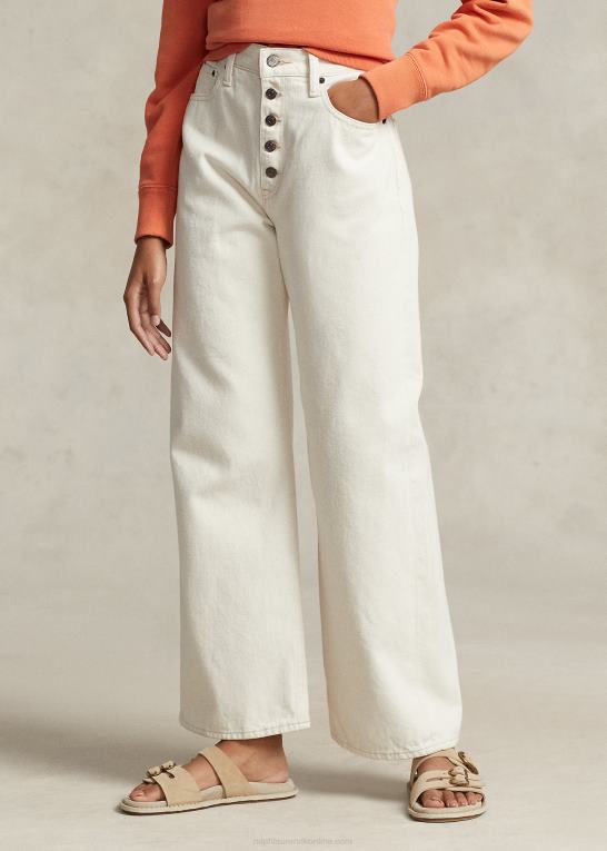 alsephina vask Kvinder Ralph Lauren cropped jean med brede ben Z426B3084