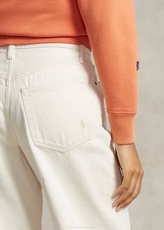 alsephina vask Kvinder Ralph Lauren cropped jean med brede ben Z426B3084