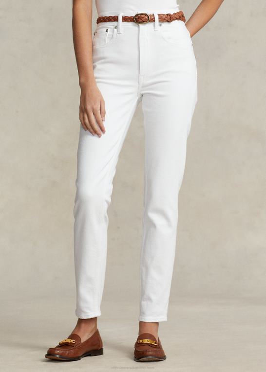 amesbury vask Kvinder Ralph Lauren skinny jeans i høj talje Z426B3150