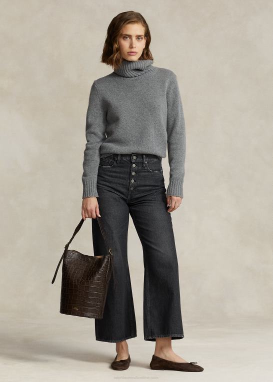 angelou vask Kvinder Ralph Lauren cropped jeans med brede ben Z426B2890