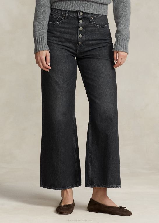 angelou vask Kvinder Ralph Lauren cropped jeans med brede ben Z426B2890