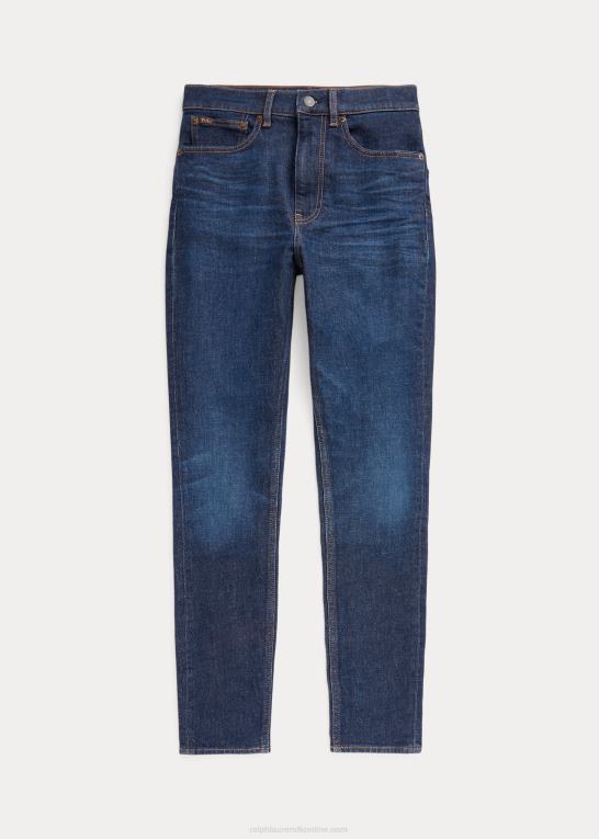 celebes vask Kvinder Ralph Lauren skinny jeans i høj talje Z426B3149