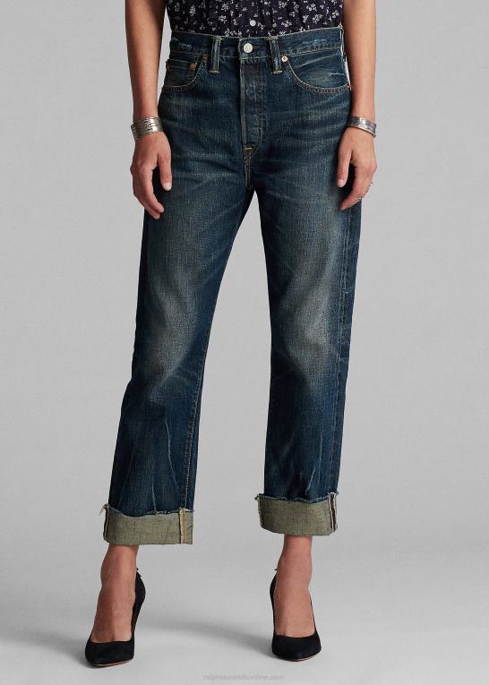 danni vask Kvinder Ralph Lauren boy fit straight jean Z426B9382