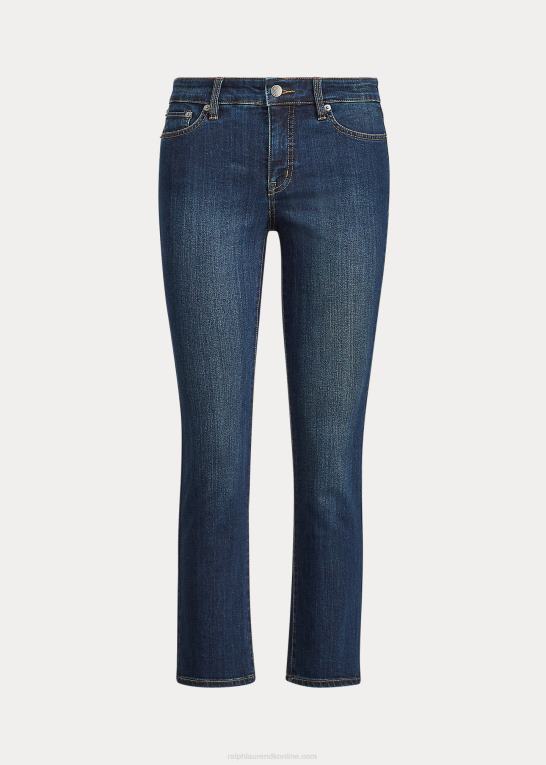 dyb kongelig Kvinder Ralph Lauren mellemhøj straight jean Z426B4487