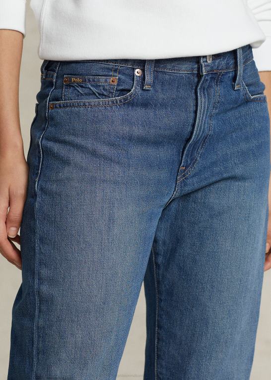 eldir vask Kvinder Ralph Lauren den slanke tilspidsede jean Z426B9168