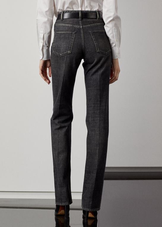 friesisk sort Kvinder Ralph Lauren kaida afslappet bootcut jean Z426B9329