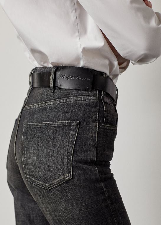 friesisk sort Kvinder Ralph Lauren kaida afslappet bootcut jean Z426B9329