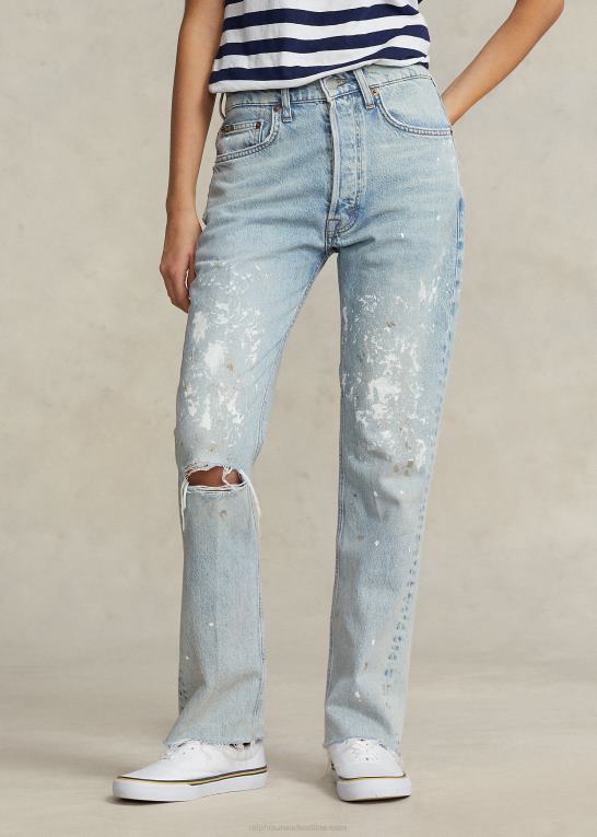 heisler vask Kvinder Ralph Lauren den lige ben cropped jean Z426B2971