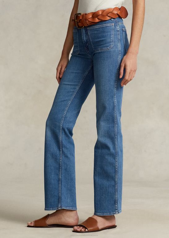 hvordan vaskes Kvinder Ralph Lauren støvle jean Z426B9174