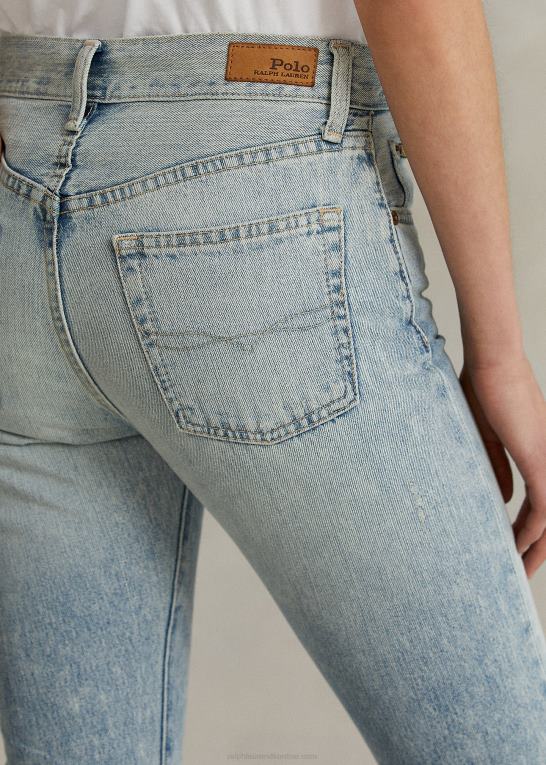 let indigo Kvinder Ralph Lauren callen high-rise slim jean Z426B3355