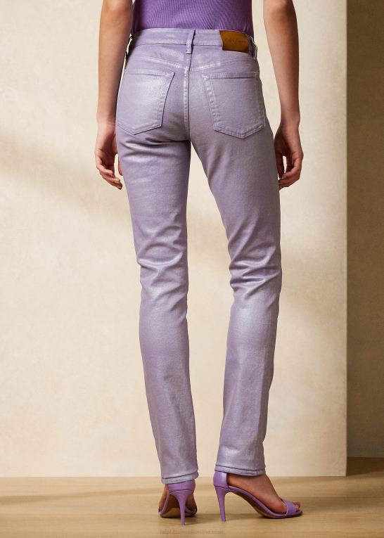 lilla Kvinder Ralph Lauren 160 slim denim jean Z426B3576