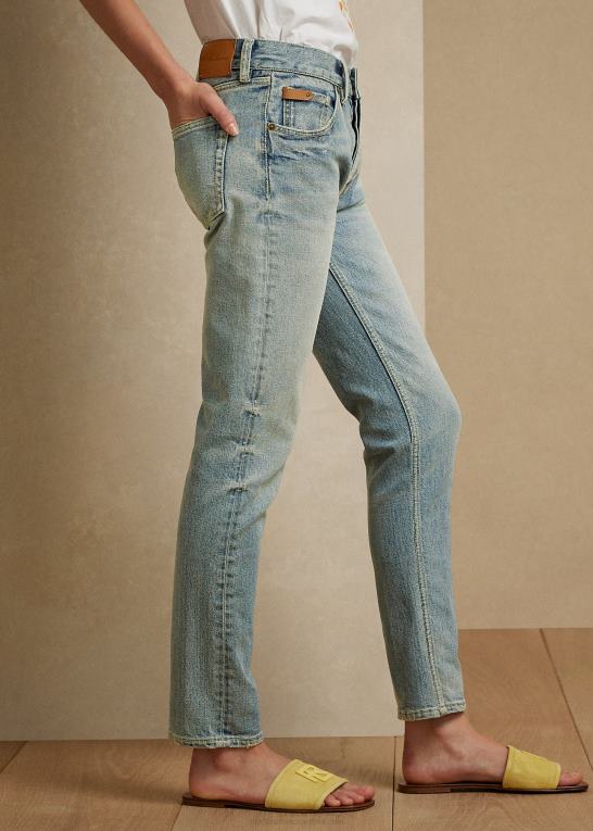 lys Westbury Kvinder Ralph Lauren 750 straight ankel jean Z426B9312