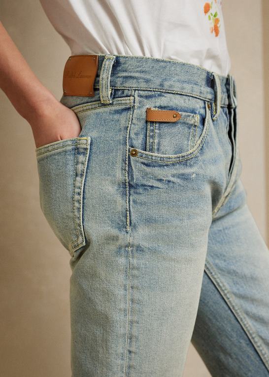 lys Westbury Kvinder Ralph Lauren 750 straight ankel jean Z426B9312