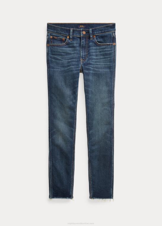 mørk indigo Kvinder Ralph Lauren tompkins skinny crop jean Z426B9490