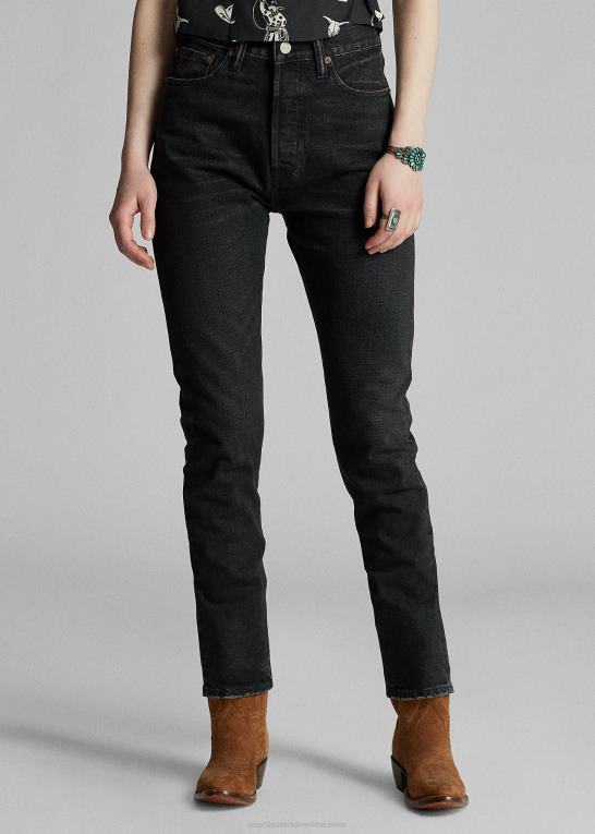 maddison sort Kvinder Ralph Lauren vintage straight stretch jean Z426B9147