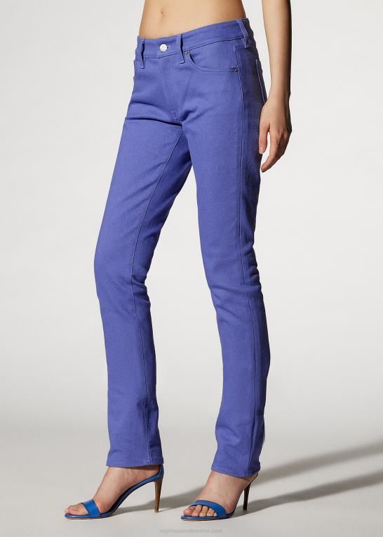 mellemblå Kvinder Ralph Lauren 160 slim denim jean Z426B3494