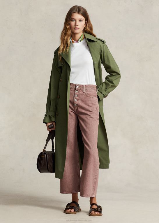 mimas vask Kvinder Ralph Lauren cropped jean med brede ben Z426B3215