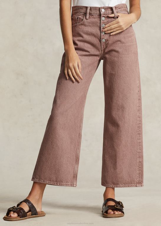 mimas vask Kvinder Ralph Lauren cropped jean med brede ben Z426B3215