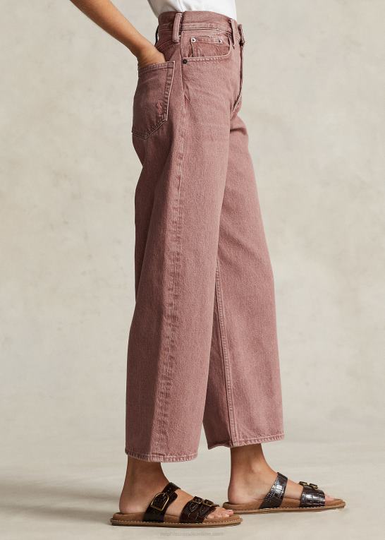mimas vask Kvinder Ralph Lauren cropped jean med brede ben Z426B3215
