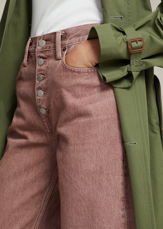 mimas vask Kvinder Ralph Lauren cropped jean med brede ben Z426B3215