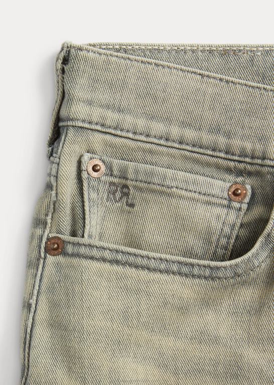 nødlidende grå vask Kvinder Ralph Lauren stretch høj skinny nødlidende grå jean Z426B3670