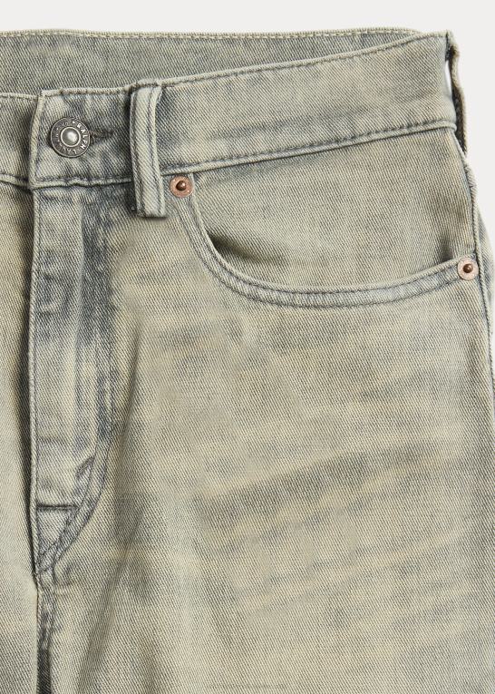 nødlidende grå vask Kvinder Ralph Lauren stretch høj skinny nødlidende grå jean Z426B3670