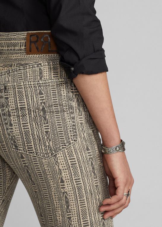 naturlig Kvinder Ralph Lauren vintage naturlig jeans med lige pasform Z426B3630