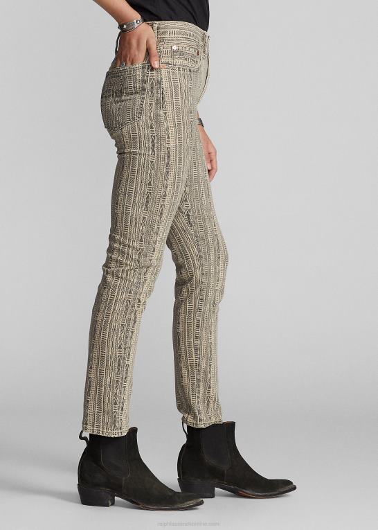 naturlig Kvinder Ralph Lauren vintage naturlig jeans med lige pasform Z426B3630