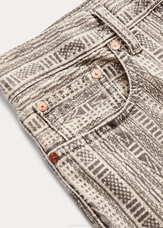 naturlig Kvinder Ralph Lauren vintage naturlig jeans med lige pasform Z426B3630