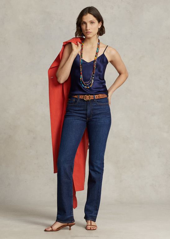 nazas vask Kvinder Ralph Lauren højtaljede jeans med lige pasform Z426B2888