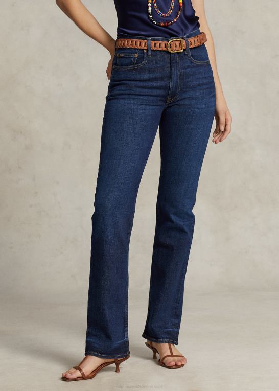 nazas vask Kvinder Ralph Lauren højtaljede jeans med lige pasform Z426B2888