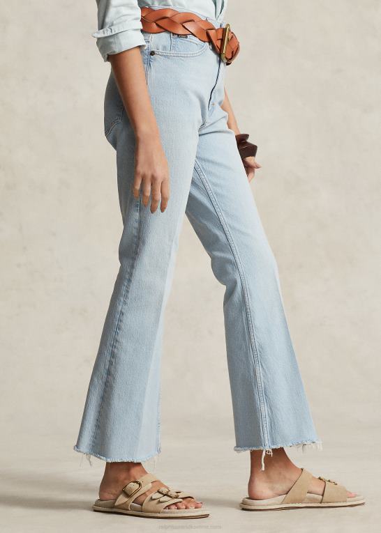 neevan vask Kvinder Ralph Lauren sharona crop flare jean Z426B9169