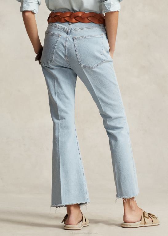 neevan vask Kvinder Ralph Lauren sharona crop flare jean Z426B9169