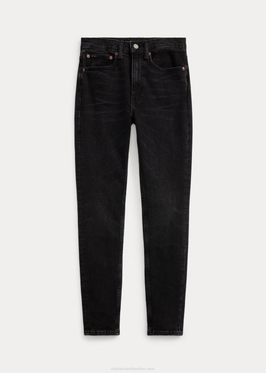 parker vask Kvinder Ralph Lauren skinny jeans i høj talje Z426B3172