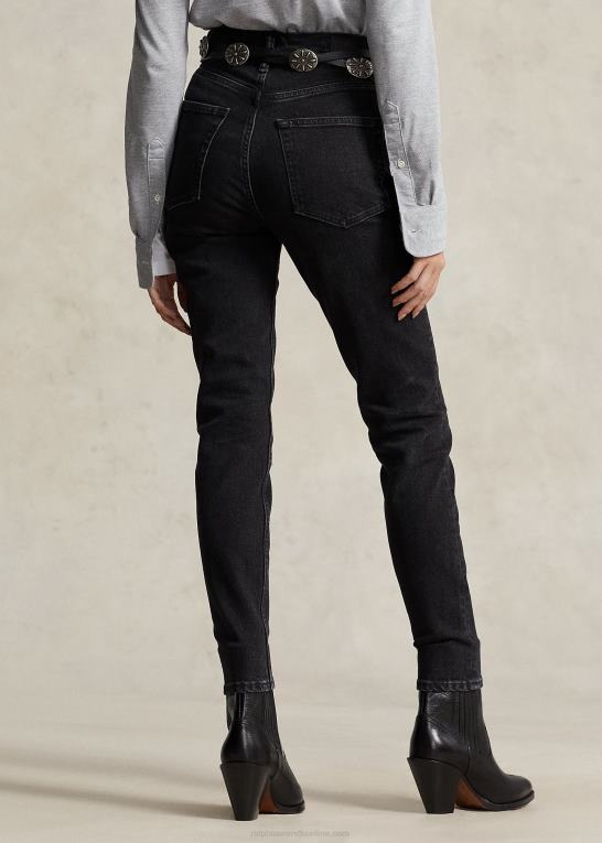 parker vask Kvinder Ralph Lauren skinny jeans i høj talje Z426B3172