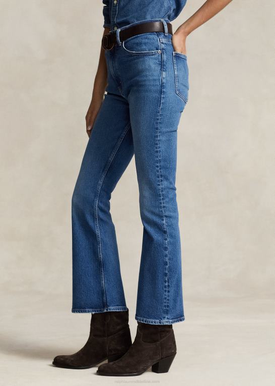 persei vask Kvinder Ralph Lauren crop flare jean Z426B2884