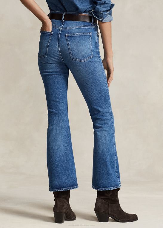 persei vask Kvinder Ralph Lauren crop flare jean Z426B2884