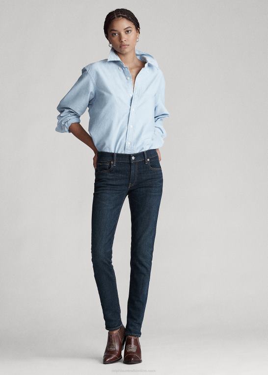 serret vask Kvinder Ralph Lauren tompkins skinny jean Z426B3340