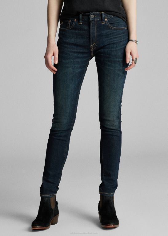 sideney vask Kvinder Ralph Lauren stretch skinny jean Z426B9149