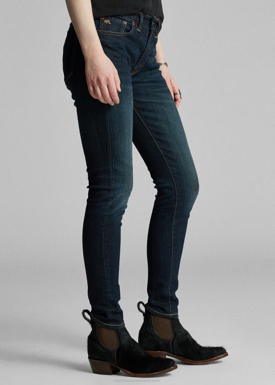 sideney vask Kvinder Ralph Lauren stretch skinny jean Z426B9149