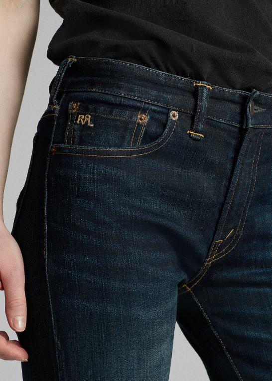 sideney vask Kvinder Ralph Lauren stretch skinny jean Z426B9149